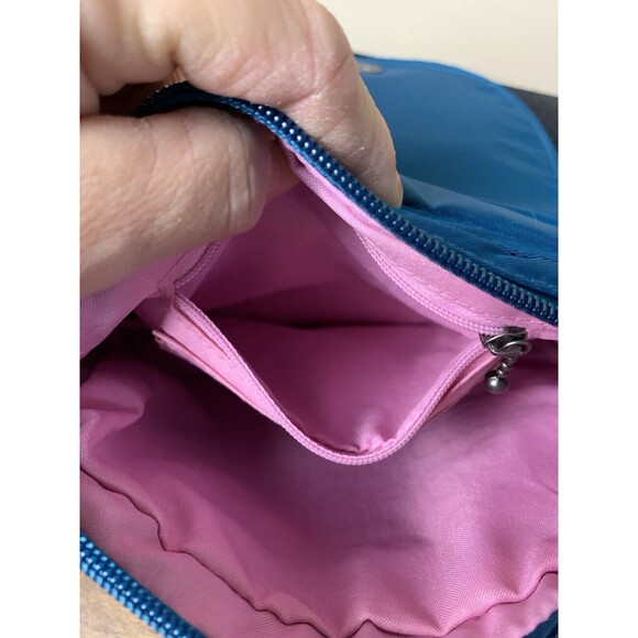 Baggallini Crossbody Small Shoulder Handbag Purse Turquoise Adjust - Picture 6 of 10